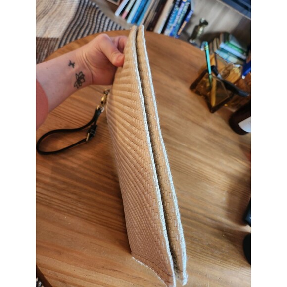 Jason Wu for Target Black Cotton and Woven Clutch Wristlet 11.5" X 8" - Picture 8 of 8